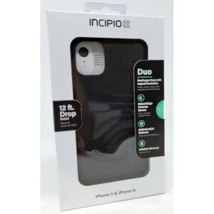 Incipio Duo Dual Layer Case for iPhone 11 (6.1"), Black Color